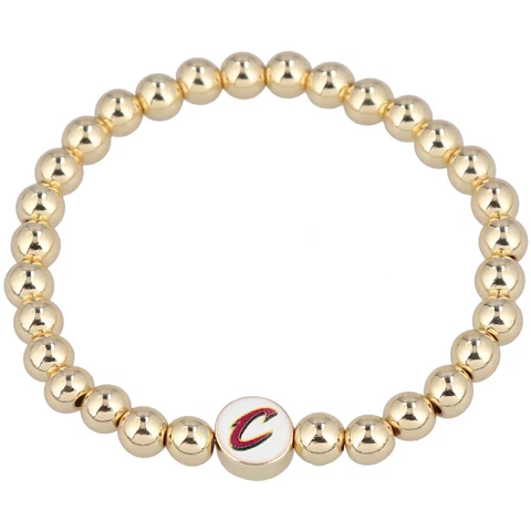 Women's BaubleBar Gold Cleveland Cavaliers Pisa Bracelet Cover