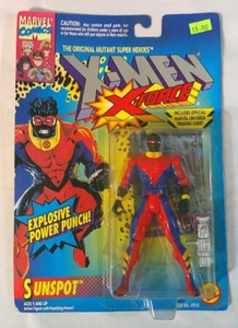 Marvel Toybiz 1994 X-Men X-Force Actionfigur - Explosive Power Punch SUNSPOT - Bild 1 von 6