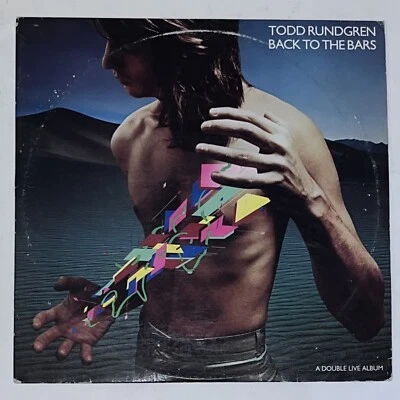Todd Rundgren Back to the Bars Vinyl Record Album Live Rock LP 1978 Bearsville - Image 1 of 4