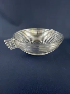 vintage Anchor Hocking Co. clear depression glass berry / salad bowl c.1938-41 - Picture 1 of 5