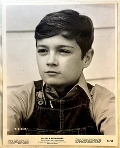 Phillip Alford Press Release PHOTO 8x10 ORIGINAL B&W KODAK TO KILL A MOCKINGBIRD - Picture 1 of 2
