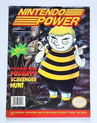 Nintendo Power Vol. 45 февраля 1993 Семья Адама со вставками и Плакатом Star Fox - Изображение 1 из 4