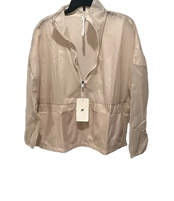 Fabletics-Ash Cropped Half Zip Jacket-Women’s Size: Large-Color: Grey Mist-NEW! - Image 1 of 4