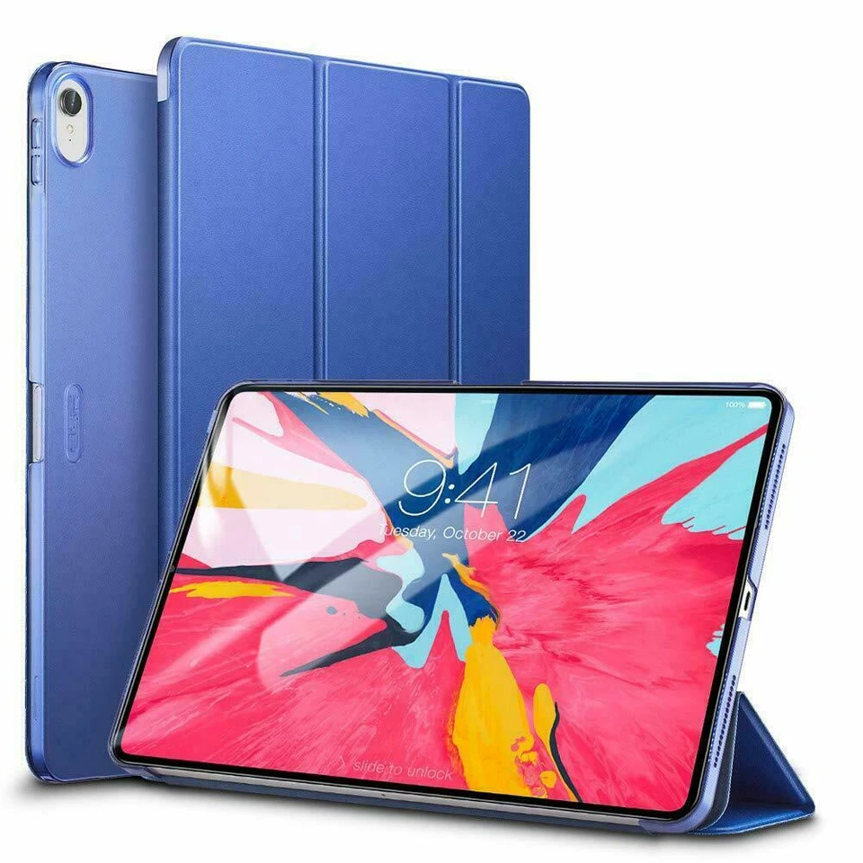 ESR Yippee Trifold Smart Protective Case Cover iPad Pro 12.9" 2018 Blue  - Image 1 of 1