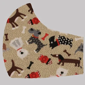 Face Mask wiener dog Dachshund yorkie fire hydrant Filter MedAdult - Picture 1 of 4