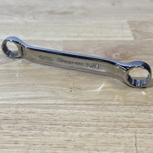 Snap On 9/16" x 5/8" Short Stubby Double Box End Wrench 12 Point XS1820A - Picture 1 of 12