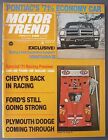 Orig Vintage Motor Trend Magazine Volume 23 No. 3 March 1971 Chevy Ford Plymouth