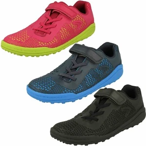Kinder Clarks Unisex Freizeit Sportlich Leichte Turnschuhe Award Swift - Foto 1 di 28