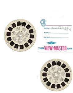 Sawyer's Viewmaster FT 4 B C 1955 Blancanieves 2 carretes y 1 chaqueta - Imagen 1 de 4