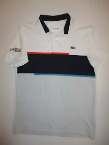 NEW LACOSTE SPORT MENS FRENCH DESIGNER NICE COOL POLO SHIRT SMALL FREE POSTAGE - Picture 1 of 2