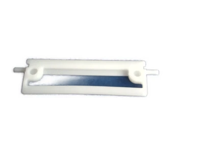 Klappenhalter mit Zapfen für Klauke Briefkastenklappen,Kunststoff,Weiß - Bild 1 von 2