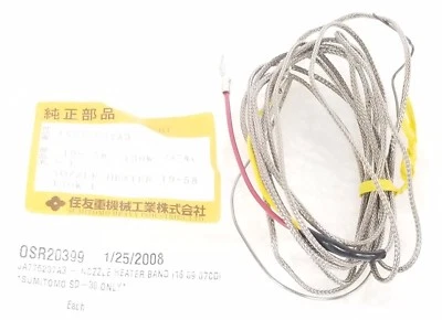 NUEVO SUMITOMO JA775237A3 BOQUILLA BANDA CALEFACTORA TEMPCO D0428 MTA008 TIPO K-G Foto 1 de 3