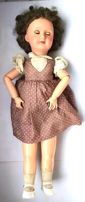 POUPEE ANCIENNE VENTRILOQUE SFBJ PARIS UNIS FRANCE PARIS 301 T12 71CM OLD DOLL - Photo 1/4