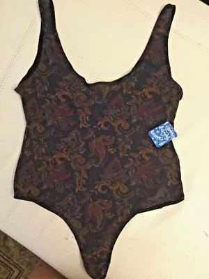 NUEVO CON ETIQUETAS BODY FLORAL NEGRO ÍNTIMATELY FREE PEOPLE FREESIA TALLA M PRECIO DE VENTA SUGERIDO POR EL FABRICANTE 38,00 $  Foto 1 de 4