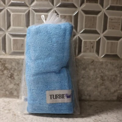 Turbie Twist Hair Towel Super Absorbent- Baby Blue- NEW - Image 1 of 3