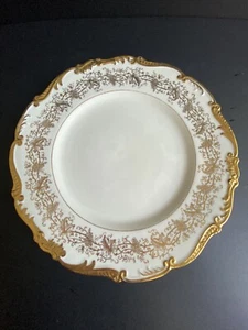 Vintage 1950s Coalport "HAZELTON" GRAY Dinner Plate~ 10 3/4” - Picture 1 of 6