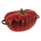 New Staub Mini Tomato Ceramic Cocotte