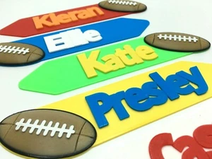 Personalised Rugby Bookmark / Kids Personalised Bookmark / Rugby Bookmark - Picture 1 of 10