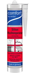 Wbv Hochtemperatur Silikon 300ml -40 > 300°C Hitzebeständig Ofen Dichtmasse - Bild 1 von 1
