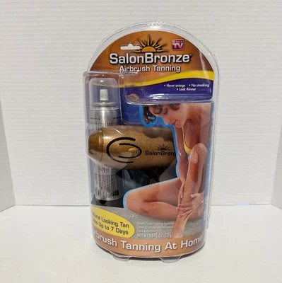 Kit de bronceado con aerógrafo para salón en casa con pistola rociadora y un cartucho de 4,5 OZ Foto 1 de 2