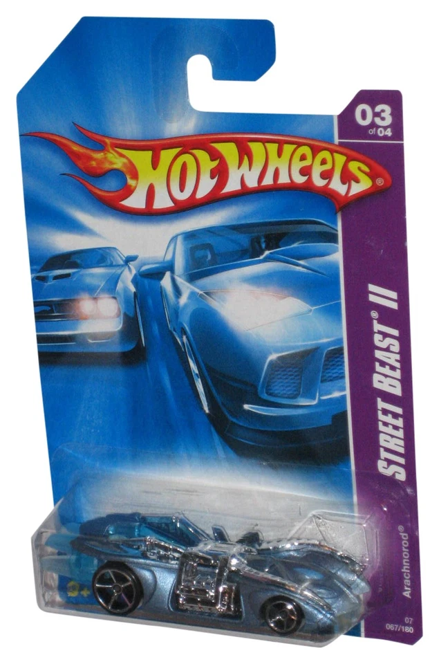Hot Wheels Street Beast II (2006) Blue Arachnorod Toy Car 067/160 - Image 1 of 1