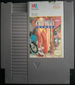 Carro aut&eacute;ntico y probado de California Games (NES) solamente