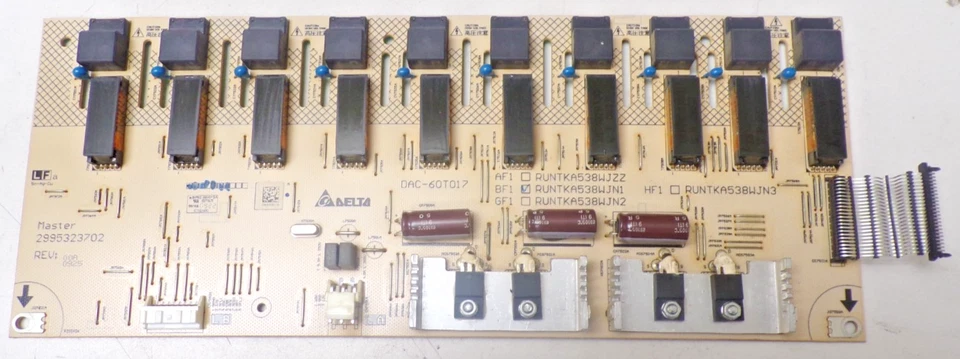 TV LED NÍTIDA 46" LC-46BD80U INVERSOR DE LUZ TRASERA RUNTKA538WJN1 Foto 1 de 1