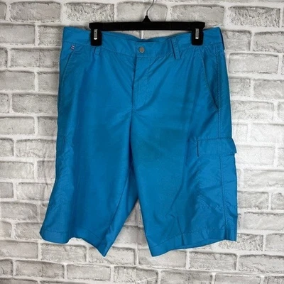 Pantalones Cortos de Golf J Lindeberg Calce Regular Azul Como Nuevo Informales Para Hombres 32 x 12" Entrepierna DEFECTUOSOS Foto 1 de 4