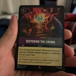 Disney Lorcana Restoring The Crown	83/204	Rare	Non Foil	Archazias Island - Picture 1 of 2