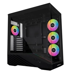 Lian Li V100 ATX Mid-Tower PC Case, 4 x 120mm ARGB PWM Fans Pre-Installed, LED - Photo 1/1