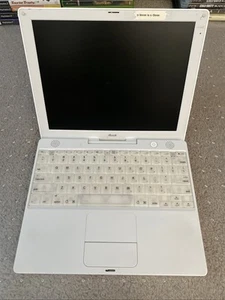 VINTAGE Apple iBook G3 Laptop Translucent White UNTESTED - Picture 1 of 13