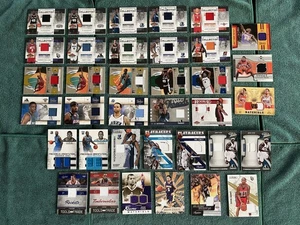 BASKETBALL TRIKOT PATCH 36 KARTEN LOT R&S PRESTIGETRÄCHTIGE PICKS THREADS STUDIO LEAF - Bild 1 von 5