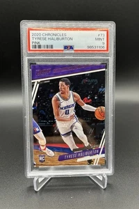 2020-21 Panini Chronicles - Prestige Tyrese Haliburton #73 Pink (RC) PSA 9 MINT - Picture 1 of 2