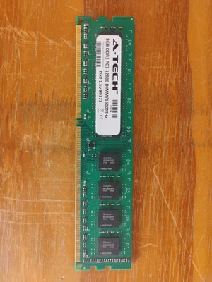 A-TECH 8 GB DDR3 DESKTOP RAM PC3L-12800 2Rx8 1.5V 1600MHz - Image 1 of 3