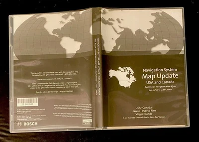 GM Navigation Map Update SD Card PN 22840083 USA Canada OEM Cruze Equinox Malibu - Image 1 of 2