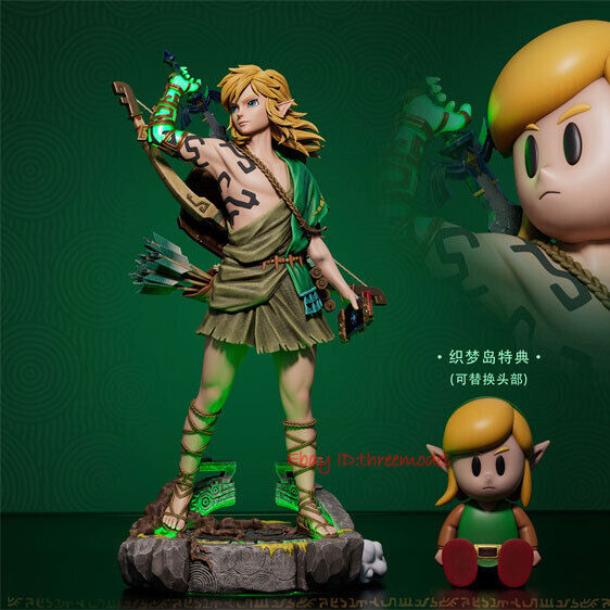 Link Figure The Legend of Zelda, Modelo Anime, Espada Mestra GK, Estatueta  de Ação, Brinquedo para Coleção de Estátuas, Altura 1:7, 20cm