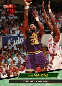 1992-93 Fleer Ultra #182 - Karl Malone - Utah Jazz 92-491 - Bild 1 von 2
