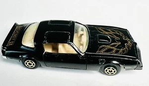 1979 Yatming #1060 Pontiac Trans Am Black Hong Kong Rocky II 3” Diecast - Picture 1 of 6
