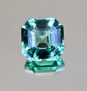 Bi-Color Natural Parti Sapphire 22.70 Ct Flawless CERTIFIED Loose Gemstone - Picture 1 of 7