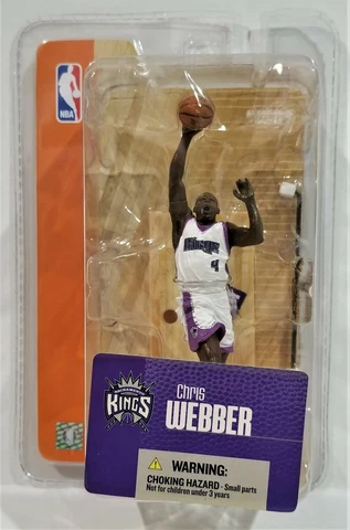 McFarlane Chris Webber NBA Series 1 Sacramento Kings 3" Inch Mini Sports Figure Cover