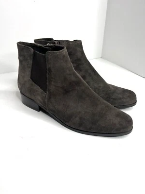 Botines planos bajos de gamuza carbón Van Eli para mujer 8,5 estrechos Foto 1 de 4