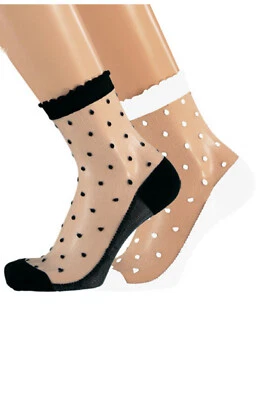 Damen Feinsöckchen modische Dessins Fashion-Feinsöckchen 2-er Bündel CH-1850 - Bild 1 von 3