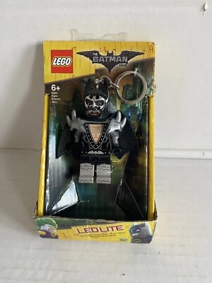 Lego Batman Mini figure Keyring LED Torch Glam Rocker 9cm Keychain Light up New - Image 1 of 2