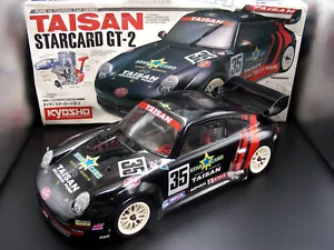 Vintage 1995 Kyosho GP10 PureTen Porsche Taisan Starcard GT2 Nitro Car w GS11X ! - Picture 1 of 24