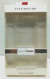 Case-Mate Naked Tough Clear case For iPhone SE 5S 5 1st Gen (4 Inch) - Picture 1 of 2
