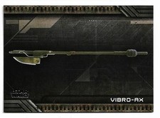 2017 Topps Star Wars Galactic Files Reborn Weapons W-8 Vibro-Ax