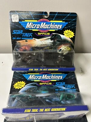 Micro Machines Star Trek The Next Generation USS Enterprise Klingon #3 & #4 - Image 1 of 4