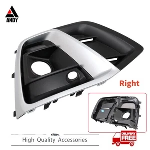 Fog Lamp Bezel With Silver Rim For 2021-2024 Audi Q5 With S-Line Passenger Side - Picture 1 of 11