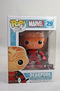 Marvel DEADPOOL unmasked Funko Pop Vinyl 29 PX Previews Exclusive Bobblehead - Picture 1 of 8