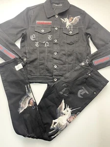 HERREN 100% AUTHENTISCH ETERNITY 2P SET JEANSJACKE L & JEANS 32 - Bild 1 von 11